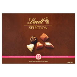 Продуктови Категории Шоколади Lindt Селекция от шоколад 428 гр. 